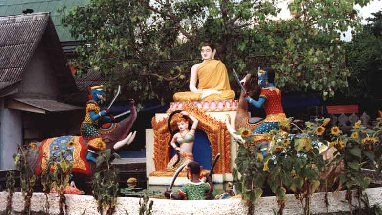 Buddha-Szene beim Big Buddha
